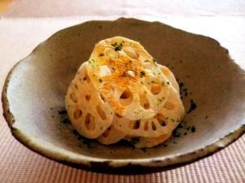 *ノンフライれんこんチップス*